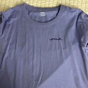 PINK purple campus tee